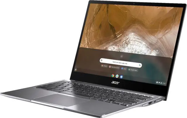 Alt view image 5 of 20 - Acer - Chromebook Spin 713 2-in-1 13.5" 2K VertiView 3:2 Touch - Intel i5-10210U - 8GB Memory - 128GB SSD – Steel Gray Laptop Tablet Notebook PC