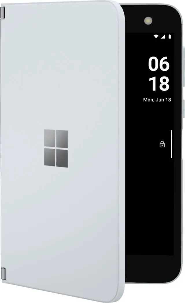 Alt view image 4 of 6 - Microsoft Surface Duo 256GB (Unlocked) - Glacier Cell Phone Smart Phone TGM-00001 Android 10