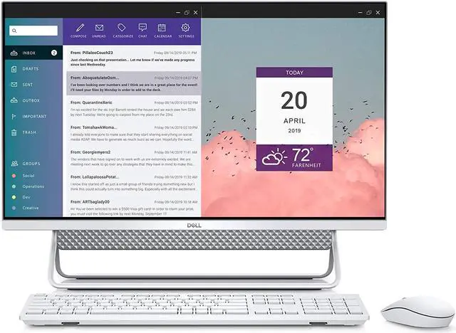 Main image of Dell Inspiron 7700-27 Inch All in One FHD Touch, Intel Core i7, 12GB Memory, 256GB SSD + 1TB Drive, Windows 10 Home, 2 Year On-Site Service (i7700-7996SLV-PUS)
