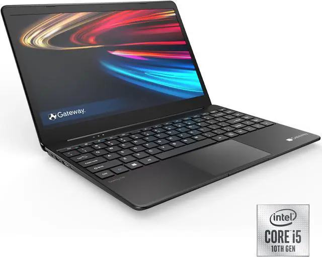 Alt view image 3 of 9 - Gateway 14.1" FHD Ultra Slim Notebook, Intel Core i5-1035G1, 16GB RAM, 256GB SSD, Tuned by THX™ Audio, Fingerprint Scanner, Webcam, HDMI, Cortana, Windows 10 Home
GWTN141-4BK Laptop