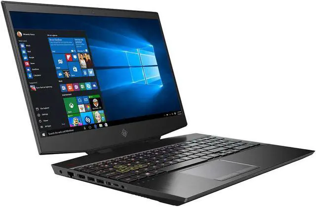 Alt view image 4 of 5 - HP OMEN 15.6" Laptop - 10th Gen Intel Core i7-10750H - GeForce RTX 2070 Max Q - 144Hz 1080p Notebook PC Computer 16GB RAM 1TB + 512GB SSD GeForce RTX 2070 Max-Q