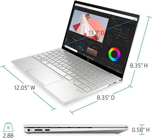  HP ENVY 13 Laptop, Intel Core i7-1165G7, 8 GB DDR4 RAM