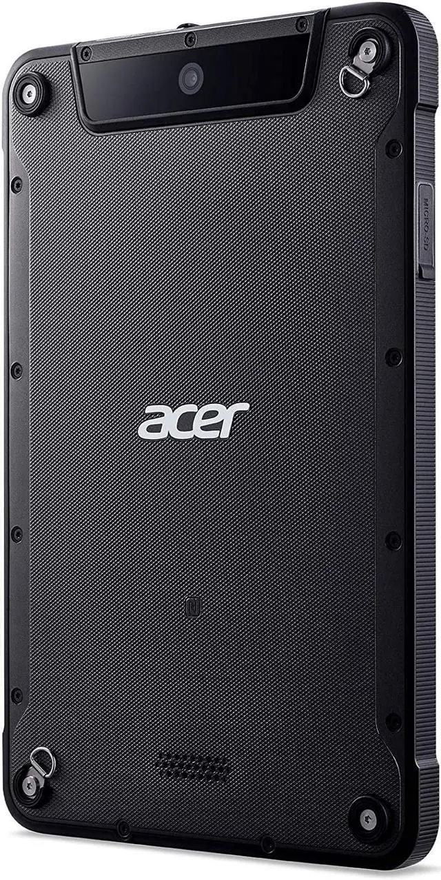 Alt view image 5 of 13 - Acer Enduro T1 ET108-11A-80PZ Rugged Tablet, 8.0" WXGA IPS Touch, MediaTek MT8385 Octa-Core Processor, 4GB LPDDR4, 64GB eMMC, WiFi-5, Front 2MP Webcam, Rear 5MP Webcam, Handstrap, Android 9 Pie