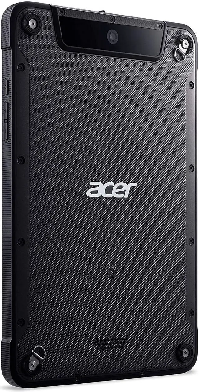 Alt view image 4 of 13 - Acer Enduro T1 ET108-11A-80PZ Rugged Tablet, 8.0" WXGA IPS Touch, MediaTek MT8385 Octa-Core Processor, 4GB LPDDR4, 64GB eMMC, WiFi-5, Front 2MP Webcam, Rear 5MP Webcam, Handstrap, Android 9 Pie