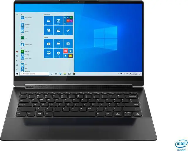 Alt view image 4 of 8 - Lenovo - Yoga 9i 14 2-in-1 14" Touch-Screen Laptop - Intel Evo Platform Core i7 - 16GB Memory - 512GB SSD - Shadow Black 82BG0001US Notebook Tablet