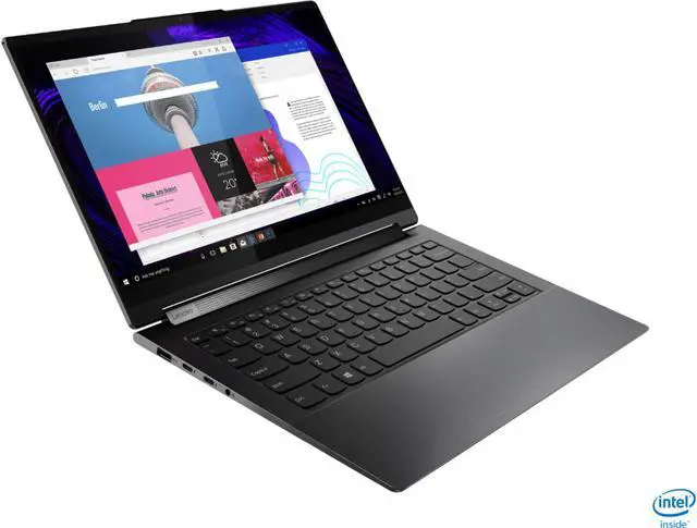 Main image of Lenovo - Yoga 9i 14 2-in-1 14" Touch-Screen Laptop - Intel Evo Platform Core i7 - 16GB Memory - 512GB SSD - Shadow Black 82BG0001US Notebook Tablet