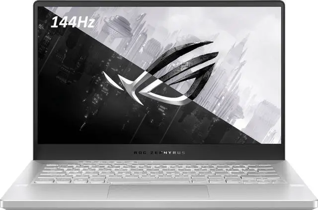 Alt view image 2 of 13 - ASUS - ROG Zephyrus 14" Gaming Laptop - AMD Ryzen 9 - 16GB Memory - NVIDIA GeForce RTX 3060 - 1TB SSD - Moonlight White - Moonlight White Notebook GA401QM-211.ZG14