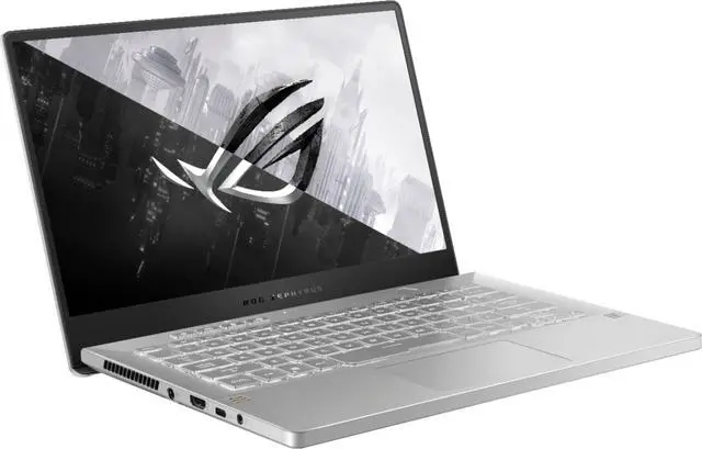 Alt view image 5 of 13 - ASUS - ROG Zephyrus 14" Gaming Laptop - AMD Ryzen 9 - 16GB Memory - NVIDIA GeForce RTX 3060 - 1TB SSD - Moonlight White - Moonlight White Notebook GA401QM-211.ZG14