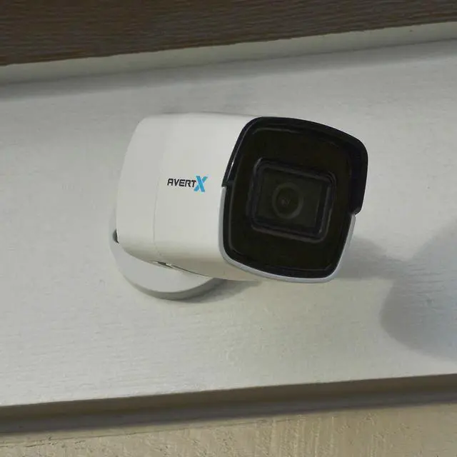 Alt view image 3 of 5 - AvertX 16-Channel 4K Cloud Managed Security Camera System with 8TB HDD, 360° Camera and 6 4K Mini Bullet Cameras Surveillance