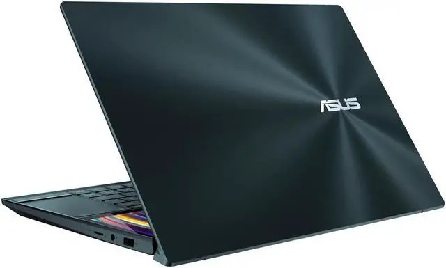 Alt view image 6 of 10 - ASUS ZenBook Duo UX481 14" FHD NanoEdge Bezel Touch, Intel Core i7-10510U, 8 GB RAM, 512 GB PCIe SSD, Innovative ScreenPad Plus, Windows 10 Home, UX481FA-DB71T, Celestial Blue