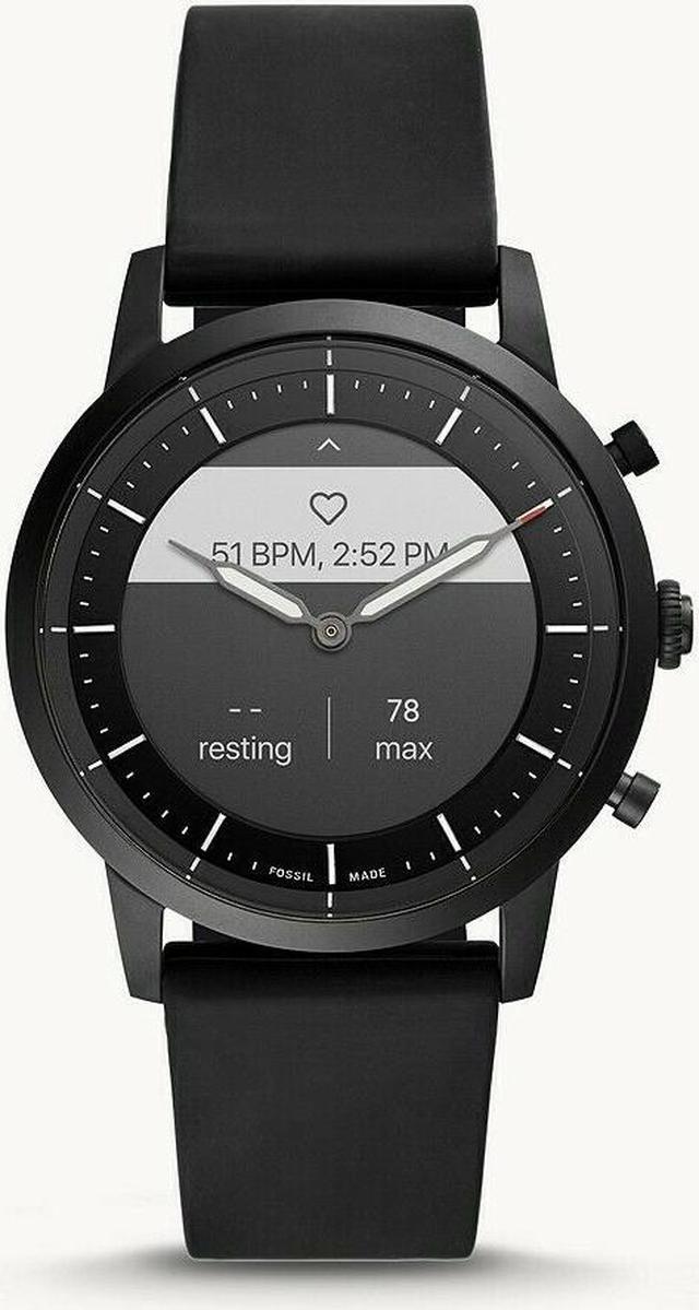 Fossil Men s Collider Hybrid Smartwatch HR with Always On Readout