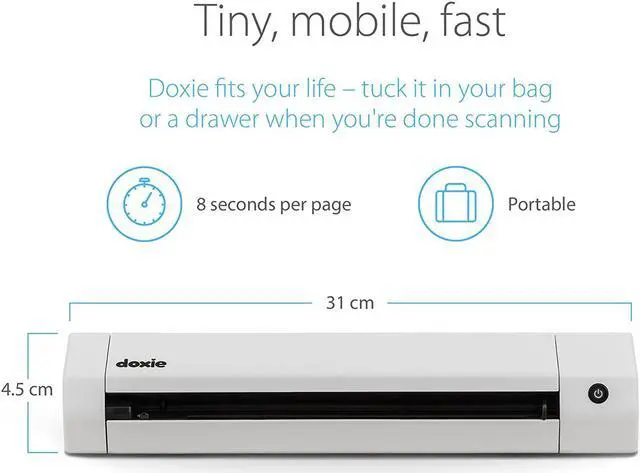Alt view image 4 of 7 - Doxie Go SE Wi-Fi - The Smarter Wi-Fi Scanner with Rechargeable Battery & Amazing Software