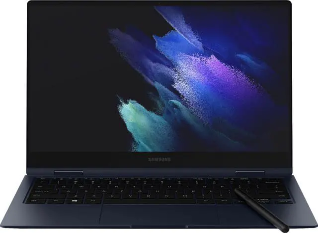 Alt view image 6 of 6 - Samsung NP930QDB-KE1US Galaxy Book Pro 360 13.3" AMOLED Touch-Screen Laptop - Intel Evo Platform Core i7 - 16GB Memory - 512GB SSD - Mystic Navy Notebook