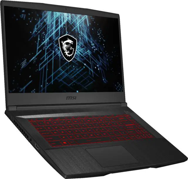 Alt view image 7 of 7 - MSI - GF65 15.6" 144hz Gaming Laptop - Intel Core i5 - NVIDIA GeForce RTX3060 - 512GB SSD - 8GB Memory - Black Notebook 10UE-213