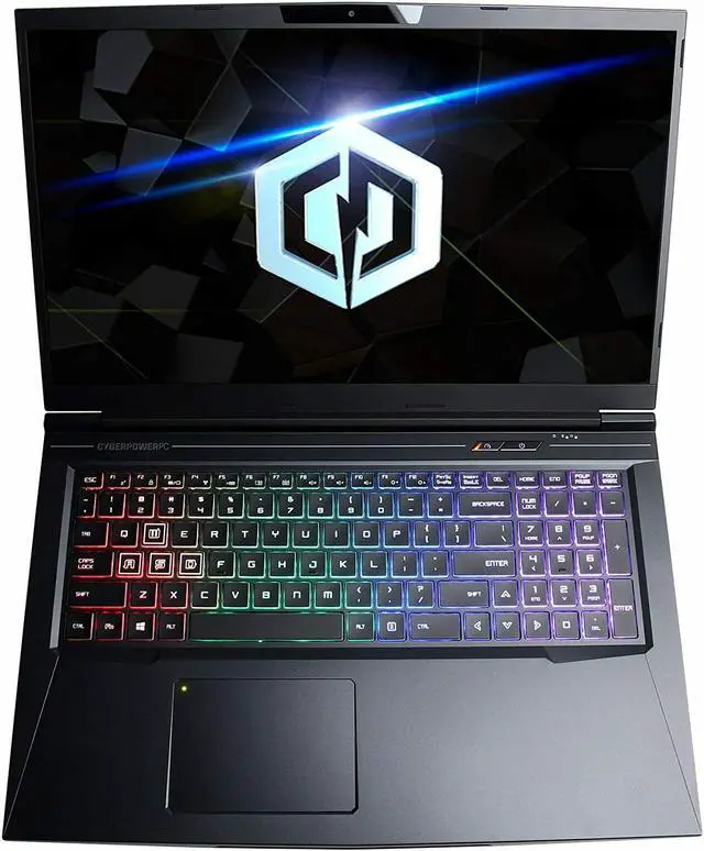 Alt view image 4 of 6 - CyberPowerPC Tracer IV Laptop 17.3", i7, 8GB, 240GB SSD, GTX1650 Ti, GTS99805
Notebook