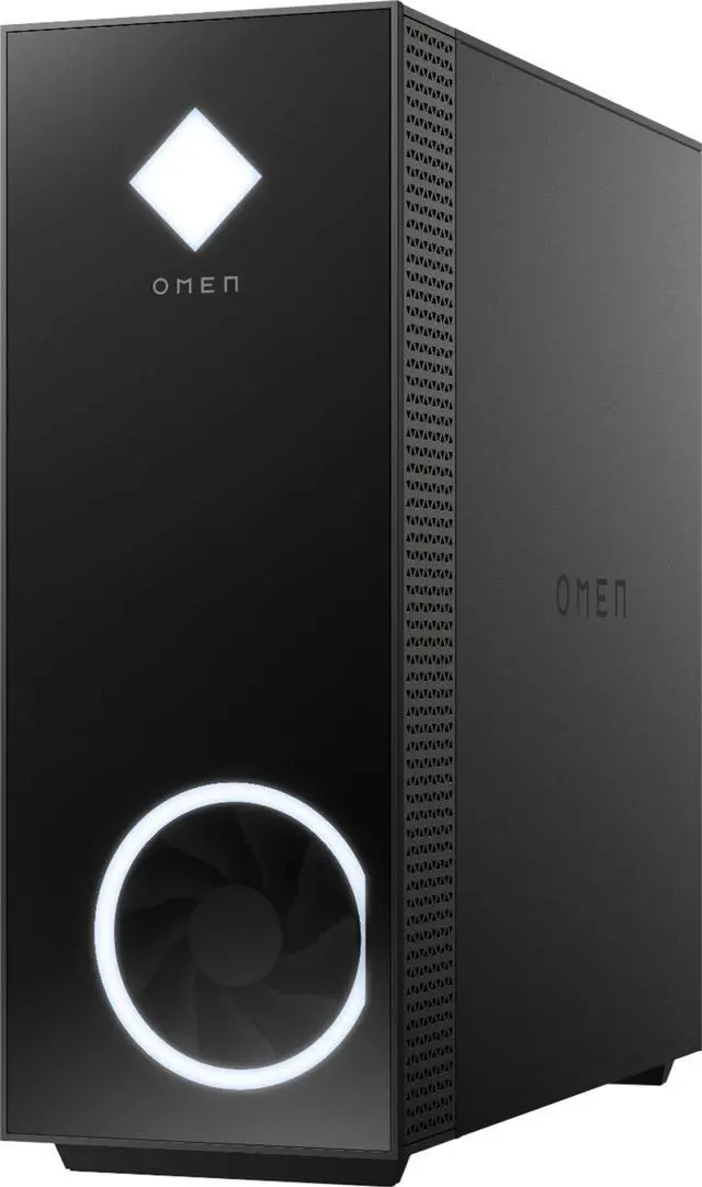 Alt view image 4 of 6 - HP OMEN - Gaming Desktop - AMD Ryzen 7 5800X - 16GB Memory - NVIDIA GeForce RTX 3060 Ti - 1TB SSD - Jet Black PC Computer GT13-1094