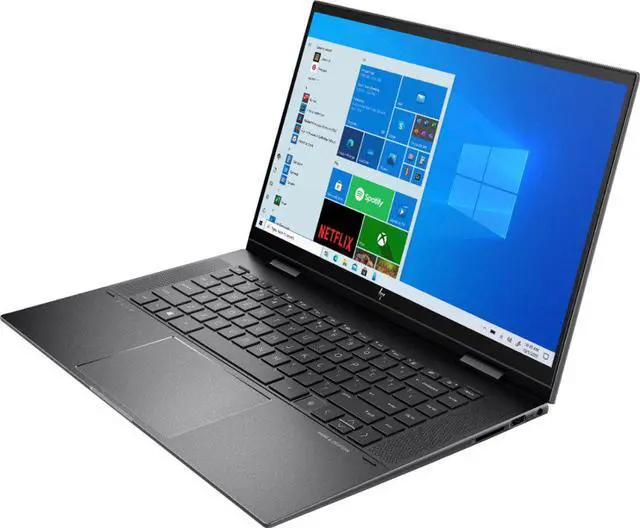 Alt view image 2 of 5 - HP 15m-eu0013dx ENVY x360 2-in-1 15.6" Touch-Screen Laptop - AMD Ryzen 5 - 8GB Memory - 256GB SSD - Nightfall Black Notebook