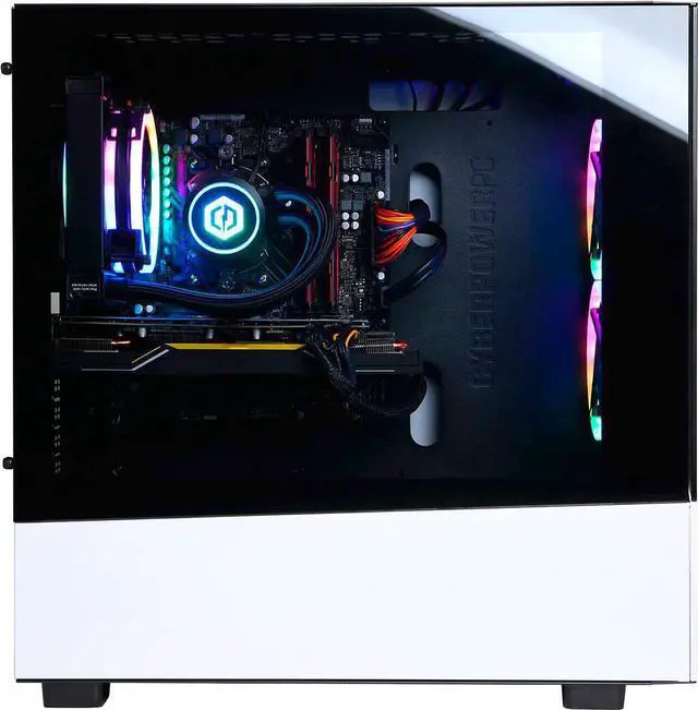 Alt view image 6 of 6 - CyberPowerPC - Gamer Supreme Gaming Desktop - AMD Ryzen 7 3700X - 16GB Memory - AMD Radeon RX 6700 XT - 1TB SSD - White
SLC7600BSTV2 PC Computer