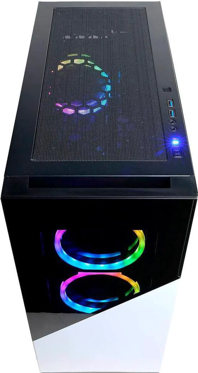 Alt view image 2 of 6 - CyberPowerPC - Gamer Supreme Gaming Desktop - AMD Ryzen 7 3700X - 16GB Memory - AMD Radeon RX 6700 XT - 1TB SSD - White
SLC7600BSTV2 PC Computer