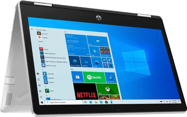 Main image of HP - Pavilion x360 2-in-1 11.6" Touch-Screen Laptop - Intel Pentium Silver - 4GB Memory - 128GB SSD - Natural Silver
11m-ap0023dx Tablet Notebook