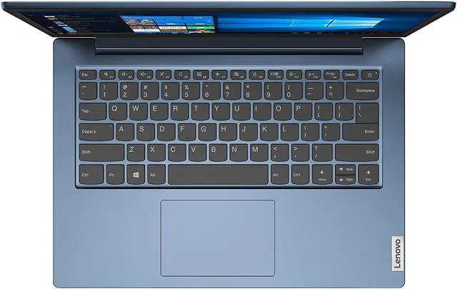 Alt view image 2 of 20 - Lenovo IdeaPad 1 14 14.0" Laptop, 14.0" HD (1366 x 768) Display, Intel Celeron N4020 Processor, 4GB DDR4 RAM, 64 GB SSD Storage, Intel UHD Graphics 600, Win 10 in S Mode, 81VU0079US, Ice Blue