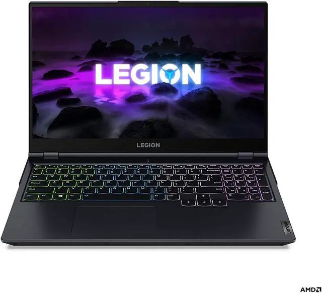 Alt view image 4 of 12 - Lenovo Legion 5 15 Gaming Laptop, 15.6" FHD (1920 x 1080) Display, AMD Ryzen 7 5800H Processor, 16GB DDR4 RAM, 512GB NVMe SSD, NVIDIA GeForce RTX 3050Ti, Windows 10H, 82JW0012US, Phantom Blue
