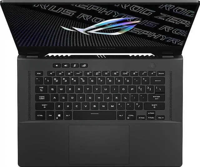 Alt view image 5 of 8 - ASUS - ROG Zephyrus G15 15.6" QHD Laptop - AMD Ryzen 9 - 16GB Memory - NVIDIA GeForce RTX 3080 - 1TB Solid State Drive - Eclipse Gray GA503QS-BS96Q Notebook PC