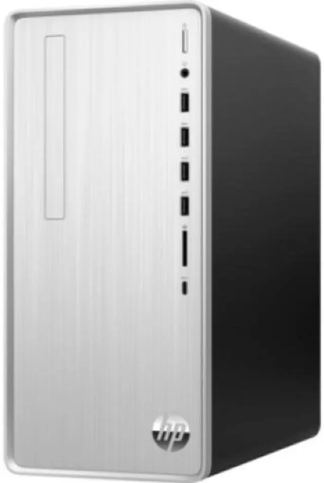 Alt view image 2 of 7 - HP Pavilion Desktop TP01-2155m PC Computer 8GB RAM 1TB HDD + 256GB SSD Ryzen 3 DVD-RW Burner