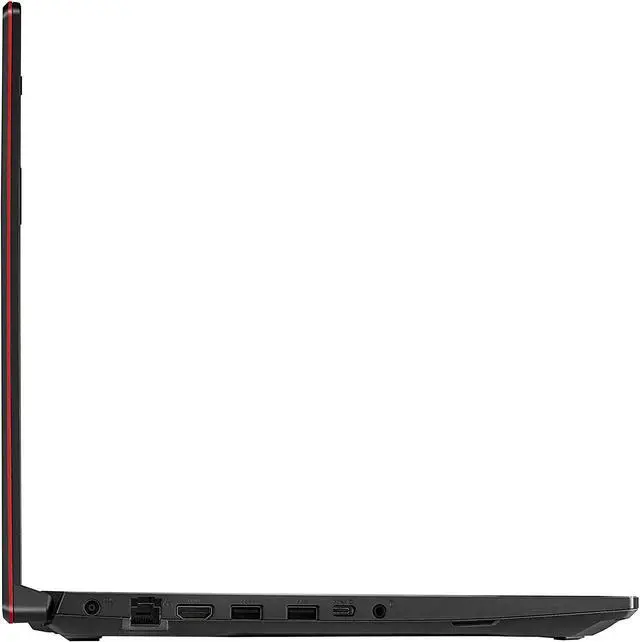 Alt view image 4 of 14 - ASUS TUF Gaming F17 Gaming Laptop, 17.3” FHD IPS-Type Display, Intel Core i5-10300H, GeForce GTX 1650 Ti, 8GB DDR4, 512GB PCIe SSD, RGB Keyboard, Windows 10, Bonfire Black, FX706LI-RS53