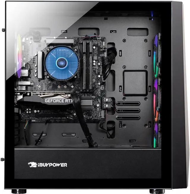 Alt view image 5 of 9 - iBUYPOWER - Trace MR Gaming Desktop - Intel i7-11700F - 16GB Memory - NVIDIA GeForce RTX 2060 6GB - 480GB SSD + 1TB HDD
TraceMR178i PC Computer