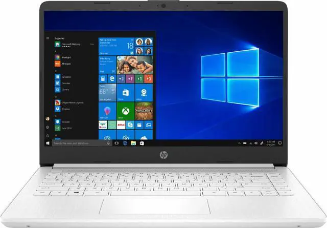 Main image of HP - 14" Laptop - Intel Celeron - 4GB Memory - 64GB eMMC - Snowflake white
14-dq0002dx Notebook