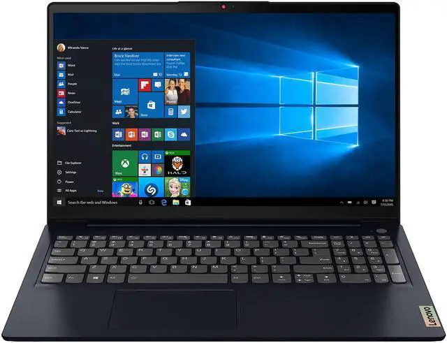 Main image of Lenovo IdeaPad 3 15.6" Touchscreen Laptop - AMD Ryzen 7 5700U - 1080p - Abyss Blue
Notebook 12GB RAM 512GB SSD 82KU00C2US