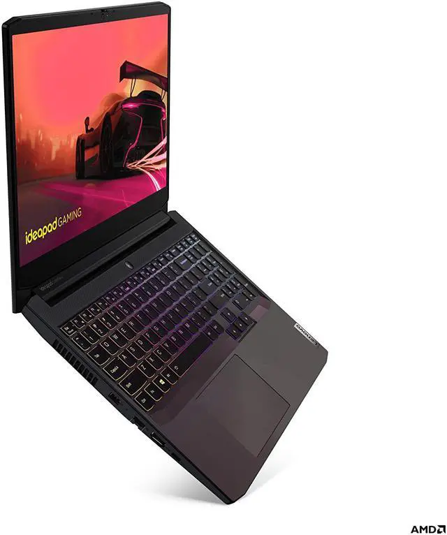 Alt view image 6 of 12 - Lenovo IdeaPad Gaming 3 15 15.6" Laptop, 15.6" FHD (1920 x 1080) Display, AMD Ryzen 5 5600H Processor, NVIDIA GeForce GTX 1650, 8GB DDR4 RAM, 256GB SSD Storage, Windows 10H, 82K20015US, Shadow Black