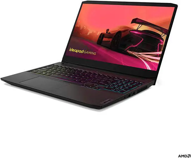 Alt view image 4 of 12 - Lenovo IdeaPad Gaming 3 15 15.6" Laptop, 15.6" FHD (1920 x 1080) Display, AMD Ryzen 5 5600H Processor, NVIDIA GeForce GTX 1650, 8GB DDR4 RAM, 256GB SSD Storage, Windows 10H, 82K20015US, Shadow Black
