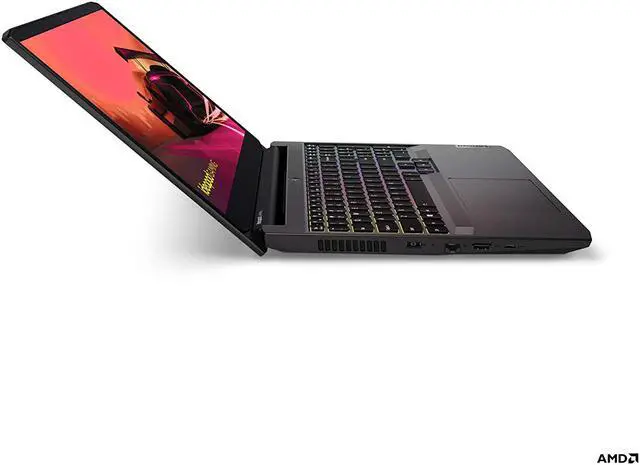 Alt view image 2 of 12 - Lenovo IdeaPad Gaming 3 15 15.6" Laptop, 15.6" FHD (1920 x 1080) Display, AMD Ryzen 5 5600H Processor, NVIDIA GeForce GTX 1650, 8GB DDR4 RAM, 256GB SSD Storage, Windows 10H, 82K20015US, Shadow Black