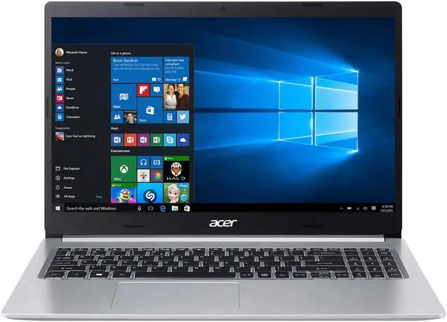 Alt view image 5 of 7 - Acer Aspire 5 15.6" Laptop - AMD Ryzen 5 5500U - 1080p
A515-45-R6WB Notebook PC Computer 8GB RAM 512GB SSD
