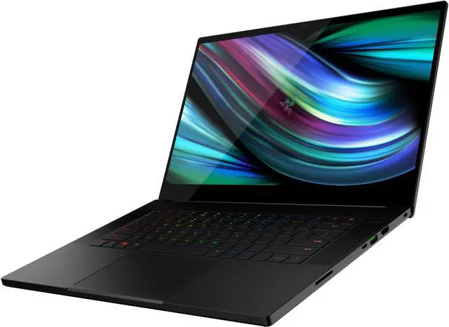 Alt view image 3 of 15 - Razer - Blade 15 Advanced - 15.6" Gaming Laptop - 4K OLED - Intel Core i9 - NVIDIA GeForce RTX 3080 - 32GB RAM - 1TB SSD - Black