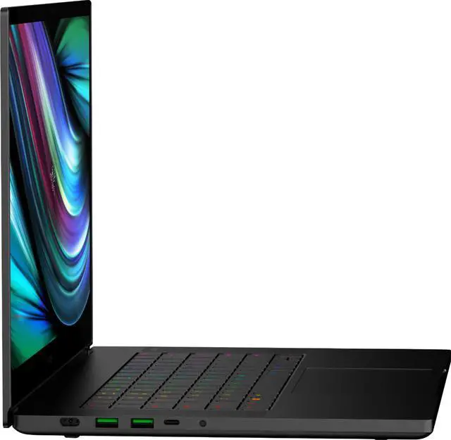 Alt view image 2 of 15 - Razer - Blade 15 Advanced - 15.6" Gaming Laptop - 4K OLED - Intel Core i9 - NVIDIA GeForce RTX 3080 - 32GB RAM - 1TB SSD - Black