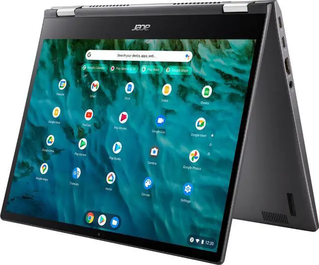 Alt view image 3 of 7 - Acer - Chromebook Spin 713 Laptop - 13.5" 2K - Gorilla Glass– Intel Evo Core i5 – 8GB RAM – 256GB SSD – Thunderbolt™ 4 CP713-3W-5102 Tablet Notebook