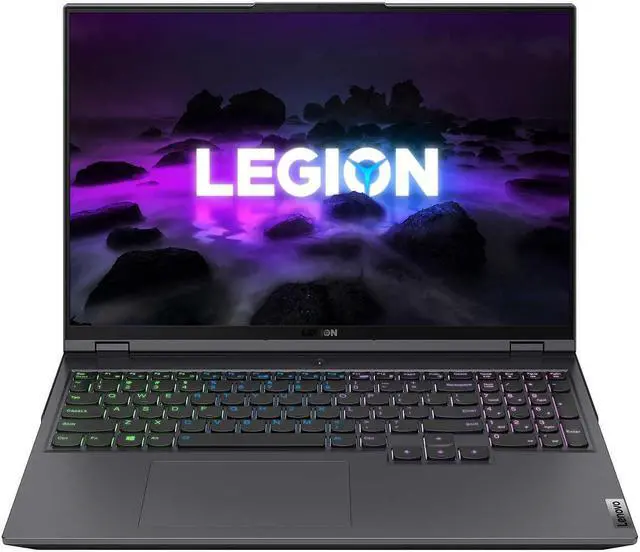 Alt view image 4 of 12 - Lenovo Legion 5 Pro 16ITH6 16" Gaming Laptop i7-11800H 16GB 512GB SSD RTX3050