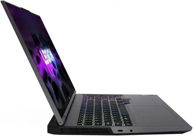 Alt view image 2 of 12 - Lenovo Legion 5 Pro 16ITH6 16" Gaming Laptop i7-11800H 16GB 512GB SSD RTX3050