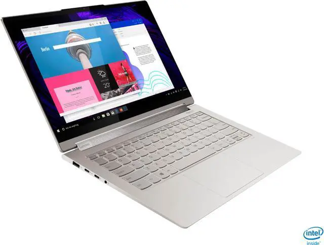 Alt view image 2 of 13 - Lenovo - Yoga 9i 14 2-in-1 14" Touch-Screen Laptop - Intel Evo Platform Core i7 - 16GB Memory - 512GB SSD - Mica 82BG0090US Tablet Notebook