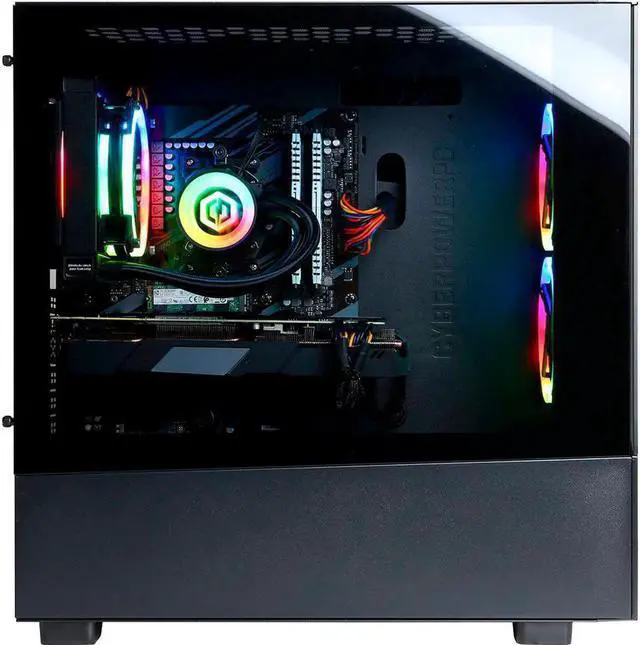 Alt view image 4 of 6 - CyberPowerPC - Gamer Supreme Gaming Desktop - Intel Core i7-11700KF - 16GB Memory - NVIDIA GeForce RTX 3070 - 1TB SSD - Black PC Computer