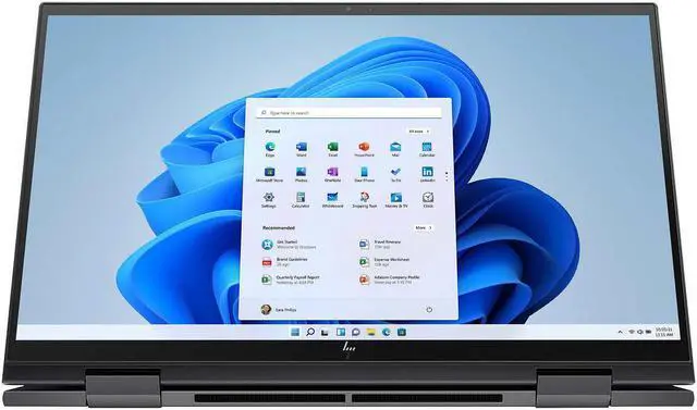 Alt view image 3 of 9 - HP Envy x360 15.6" Touchscreen 2-in-1 Laptop - AMD Ryzen 7 5700U - 1080p - Windows 11
Tablet Notebook 15-ee1093cl
