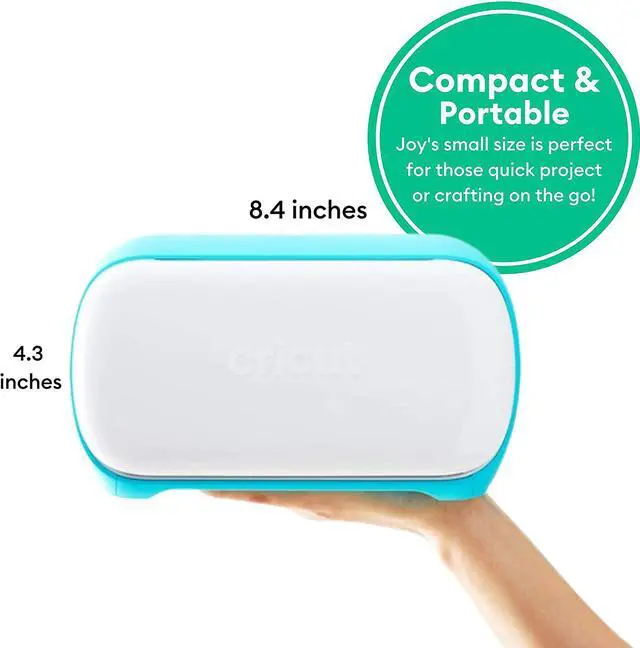 Alt view image 3 of 13 - Cricut Joy Compact Cutting Machine Teal/White 2007813