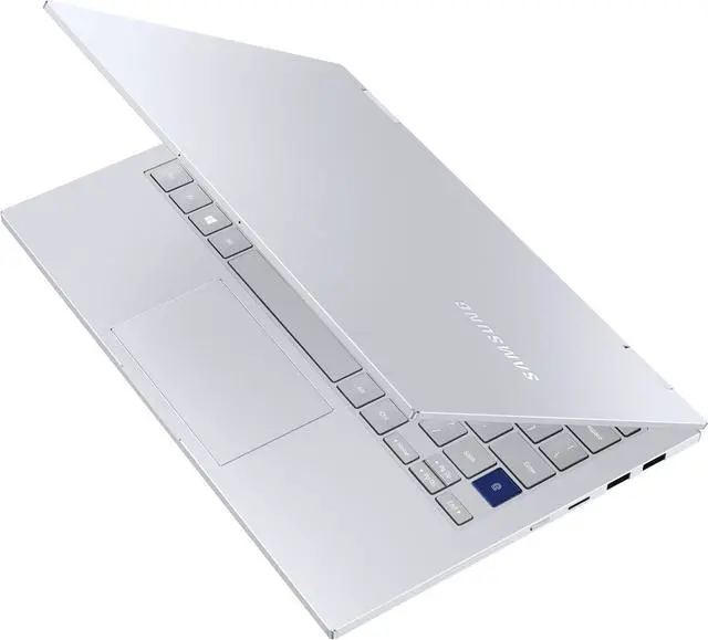 Alt view image 4 of 6 - Samsung - Galaxy Book Flex2 Alpha 13.3" QLED Touch-Screen Laptop - Intel Core i5 - 8GB Memory - 256GB SSD - Royal Silver NP730QDA-KB3US Notebook