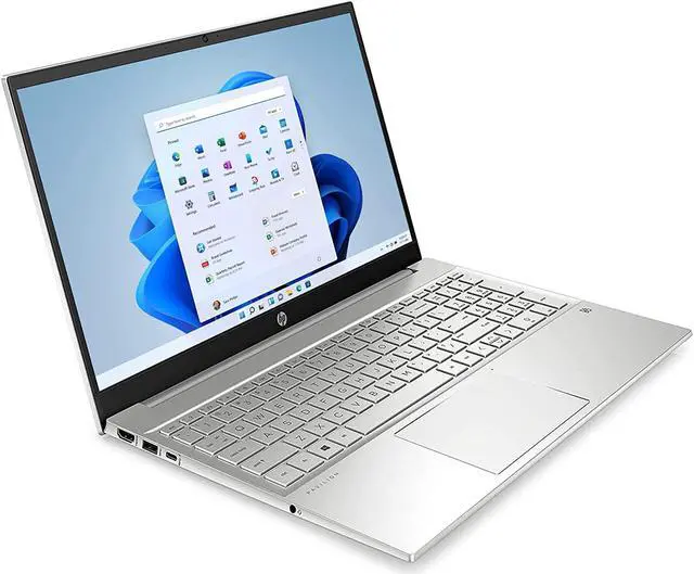 Alt view image 4 of 4 - HP Pavilion 15-inch Laptop, 11th Generation Intel Core i7-1165G7, Intel Iris Xe Graphics, 16 GB RAM, 512 GB SSD, Windows 11 Pro (15-eg0025nr, Natural Silver)
Notebook