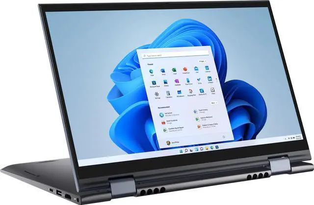 Alt view image 4 of 4 - Dell - Inspiron 7000 2-in-1 14" Touch-Screen Laptop - AMD Ryzen 5 - 8GB Memory - 256GB Solid State Drive - Blue i7415-A906BLU-PUS Tablet
