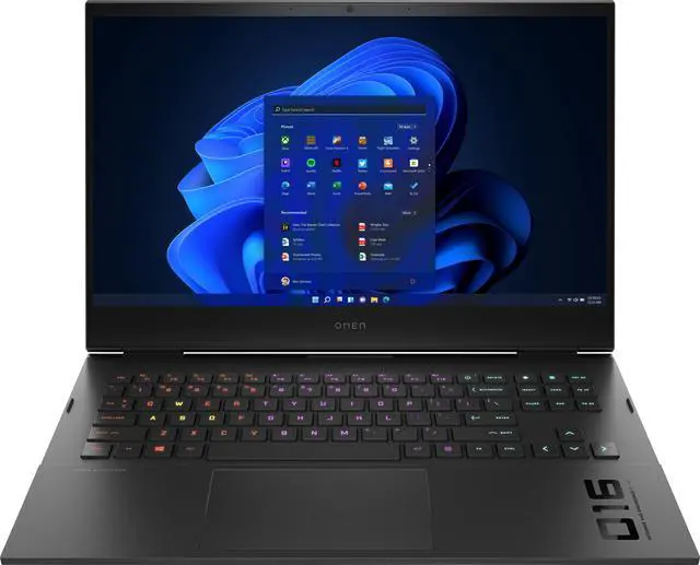 Main image of HP OMEN - 16.1" Gaming Laptop - Intel Core i7 - 16GB Memory - NVIDIA GeForce RTX 3060 - 512GB SSD - Shadow Black 16-b0013dx