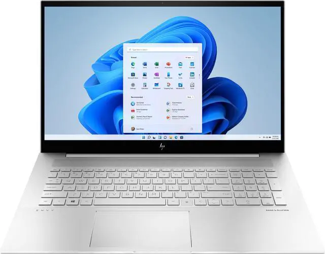 Main image of HP - ENVY 17.3" Touch-Screen Laptop - Intel Core i7 - 12GB Memory - 512GB SSD + 32GB Optane - Natural Silver 17m-ch1013dx Notebook